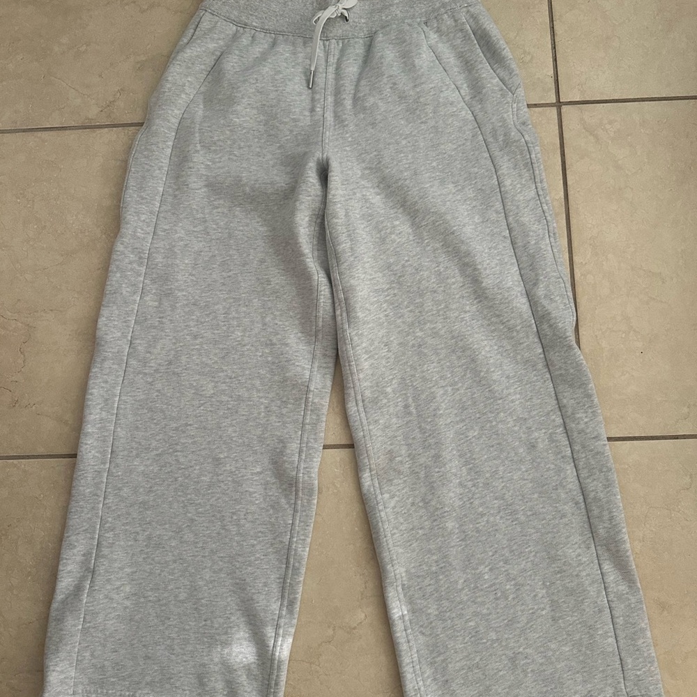 lululemon athletica Gray Wide-Leg Pants